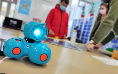 Les Ateliers Amasco et leurs robots, à la rencontre des collégiens !